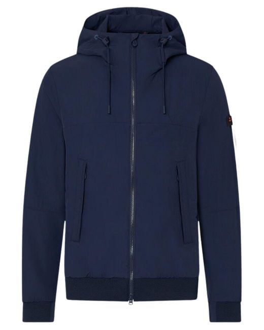 Peuterey Blue Hybrid Jacket for men