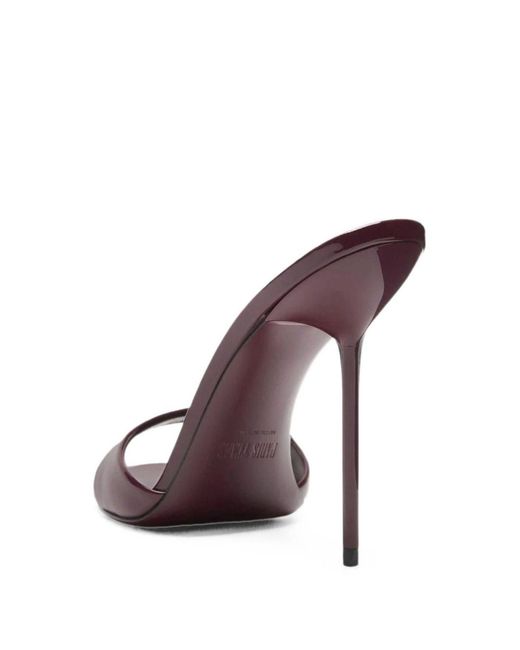 Paris Texas Red Lidia Patent Leather Mules