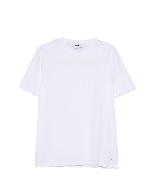 Heskimo White Cotton T-Shirt for men