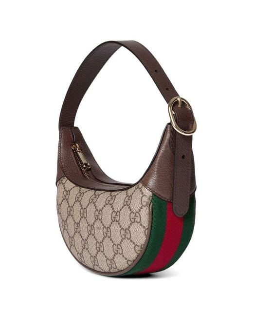 Gucci Gray Ophidia Gg Mini Bag