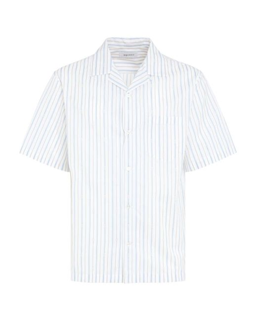 McQueen White Shirt With Logo for men
