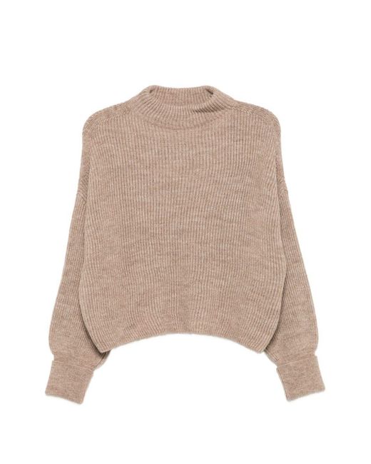 Closed Natural Wool Blend Crewneck Sweater