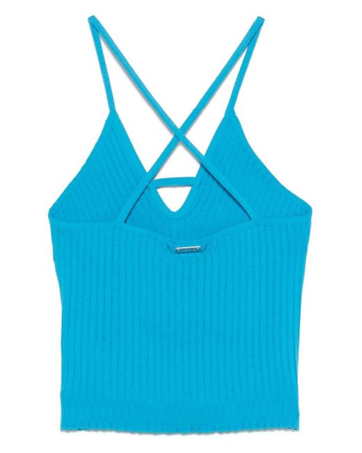 Iceberg Blue Knitted Top for men