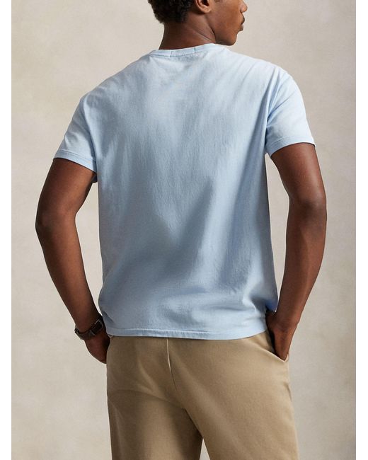 Polo Ralph Lauren Blue The Ralph Logo T-Shirt for men