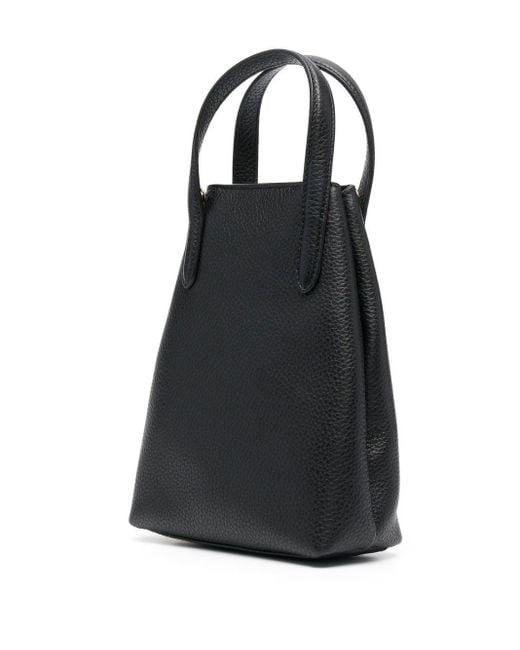 Ferragamo Black Gancini Leather Crossbody Bag