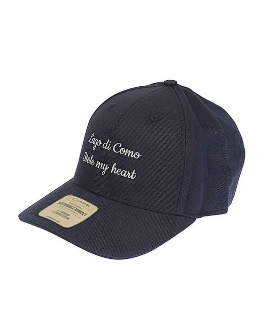 TESSABIT PRIVATE LABEL Blue Lago Di Como Stole My Heart Baseball Cap