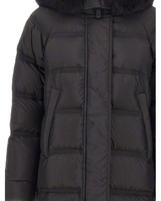 Peuterey Black Takan Midi Down Jacket
