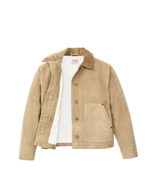Filson Natural Leather Jacket