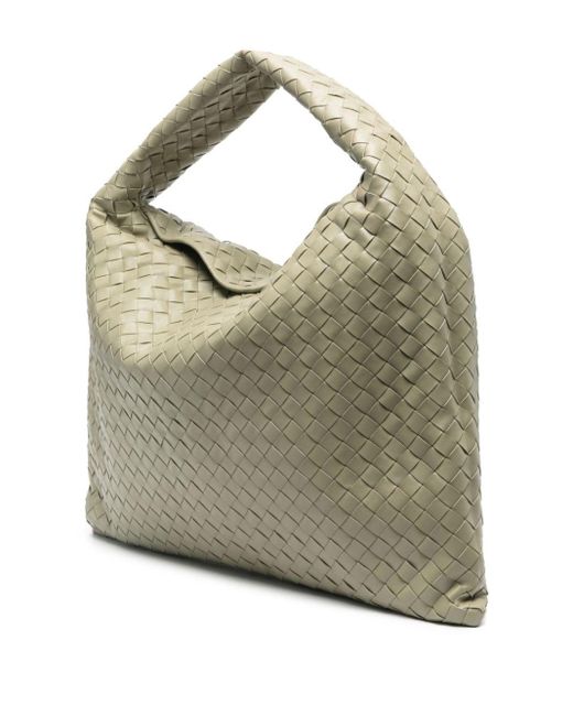 Bottega Veneta Metallic Large Hop Tote Bag