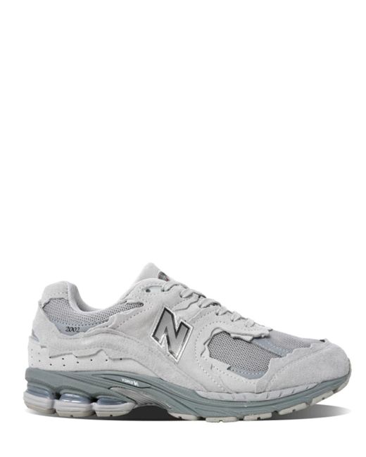 New Balance White Suede Sneakers for men