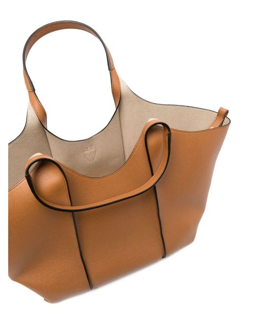 Tod's Brown Medium Leather Tote Bag