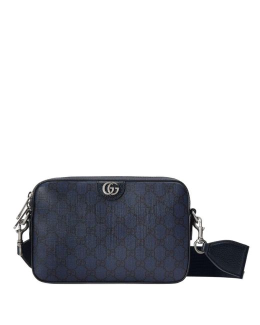 Gucci Blue Ophidia GG Crossbody Bag for men