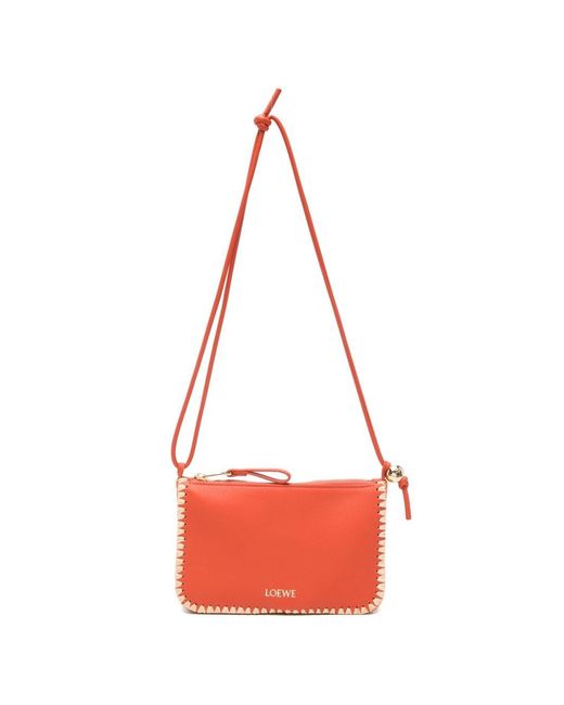 Loewe Red Rio Leather Mini Bag