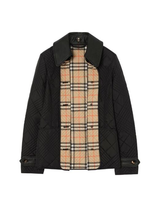 Burberry Black Fernleigh Nylon Jacket