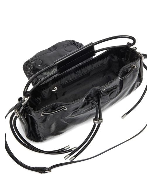 DIESEL Black Scrunch Handbag