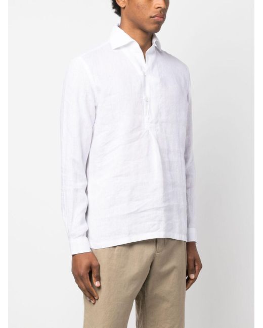 Doppiaa White Piero Shirt for men