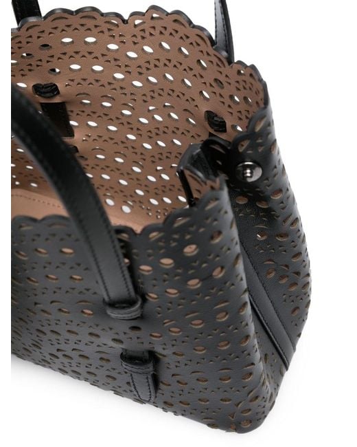 Alaïa Black Alaã¯A Tote Bags