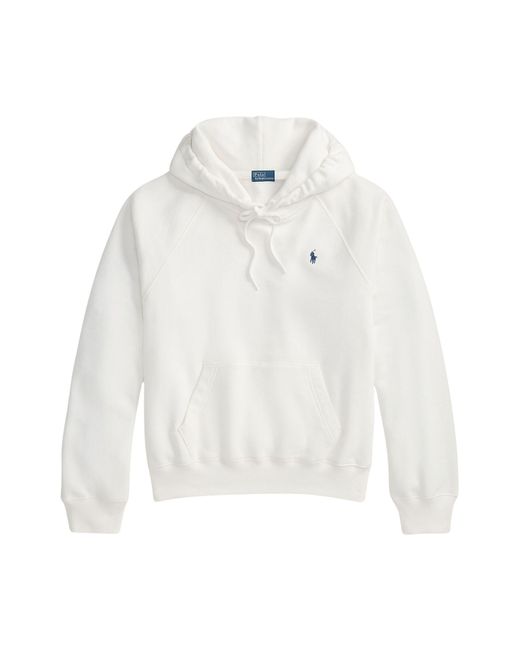 Polo Ralph Lauren White Shrunken Fit Sweatshirt