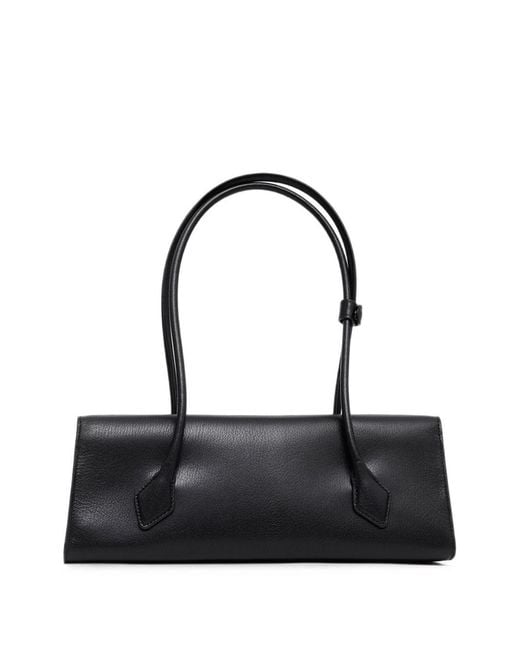 Alaïa Black Le Teckel Medium Leather Shoulder Bag