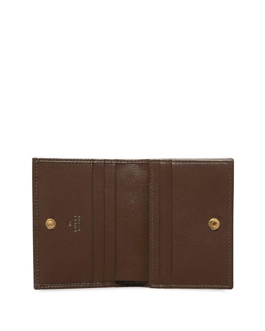 Porta Carte Horsebit 1955 di Gucci in Brown