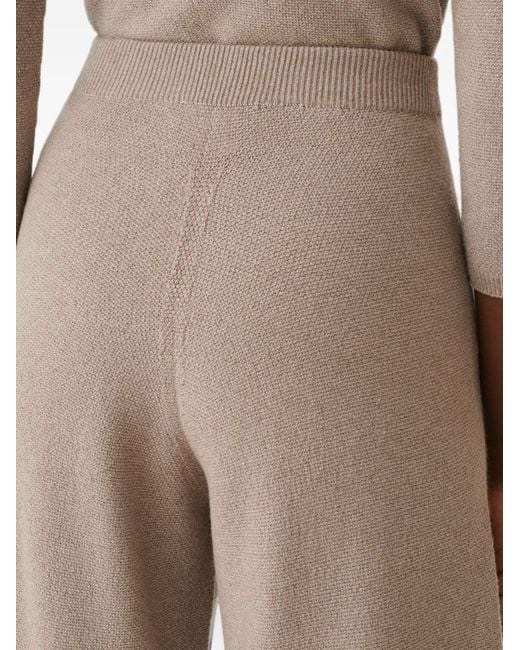 Fabiana Filippi White Wool Blend Trousers