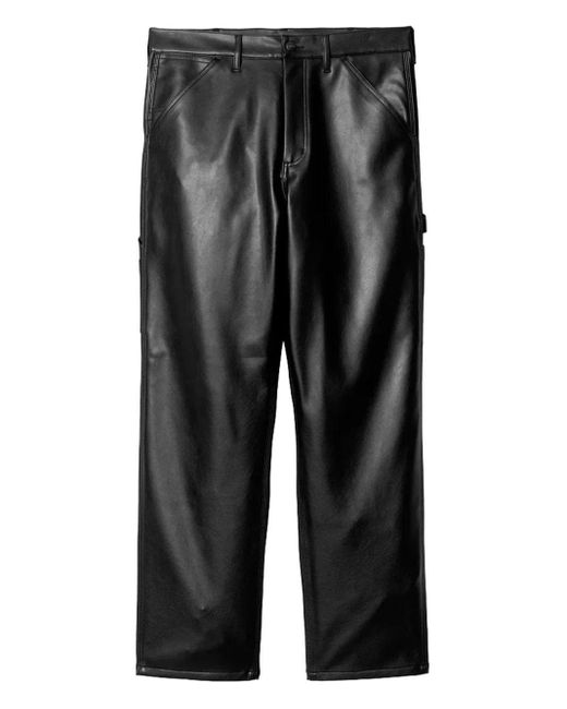 Carhartt Black Single Knee Seaton Trousers for men