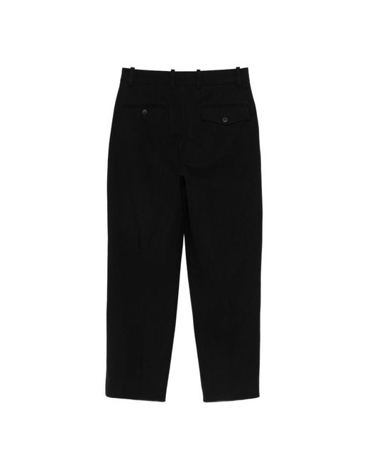 Circolo 1901 Black Cotton Trousers