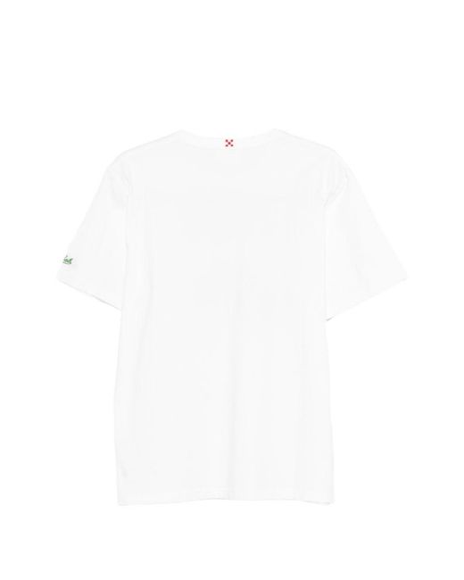 Mc2 Saint Barth White Denver T-Shirt for men