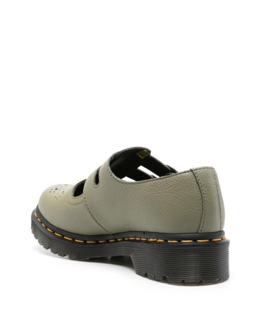 Dr. Martens Green 8065 Mary Jane Leather Shoes