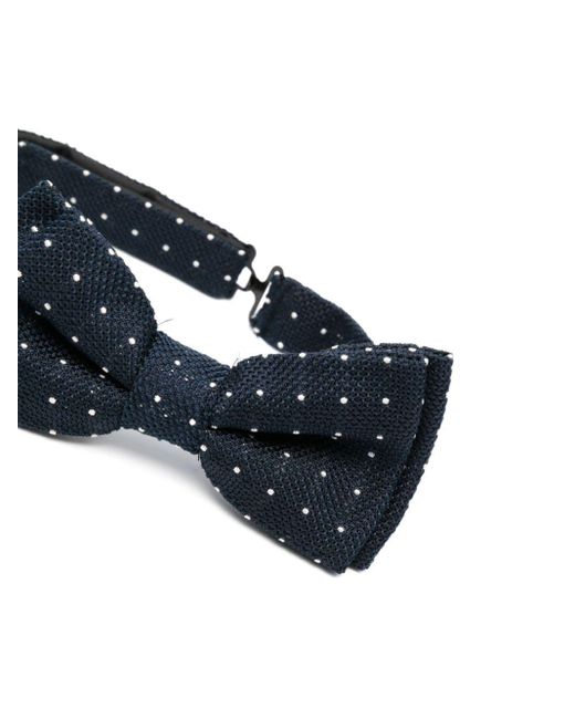 Paul Smith Blue Polka Dot Bow Tie for men