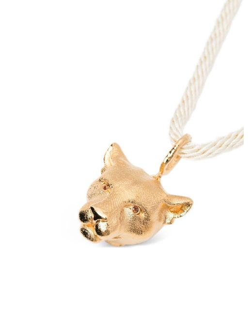 Forte_forte White Puma Necklace