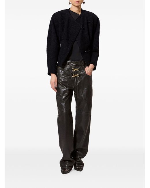 Isabel Marant Black Suna Wool Blend Jacket