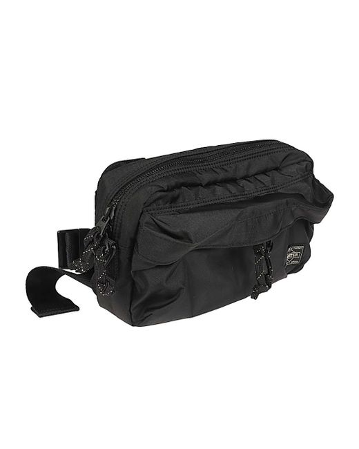 Porter-Yoshida and Co Force Shoulder Bag Black for Men