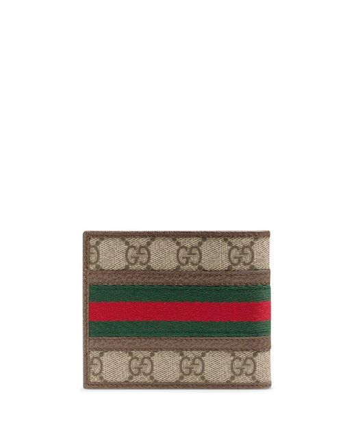 Gucci Brown Ophidia Wallet for men