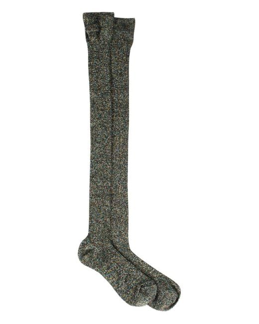 Miu Miu Gray Lamã Socks