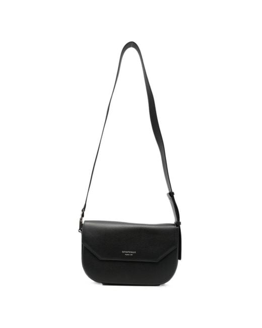Emporio Armani White Leather Crossbody Bag