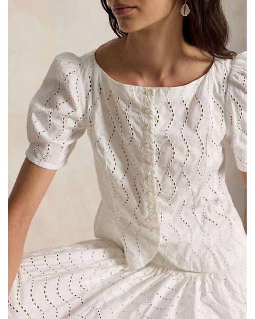 Polo Ralph Lauren White Sangallo Shirt