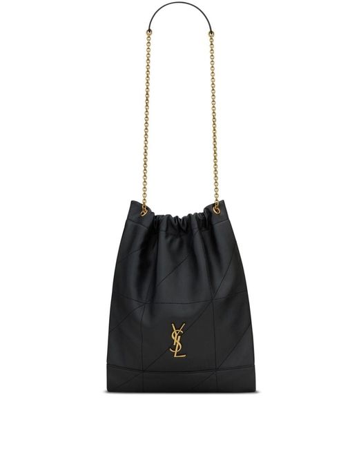 Saint Laurent White Jamie Leather Shoulder Bag