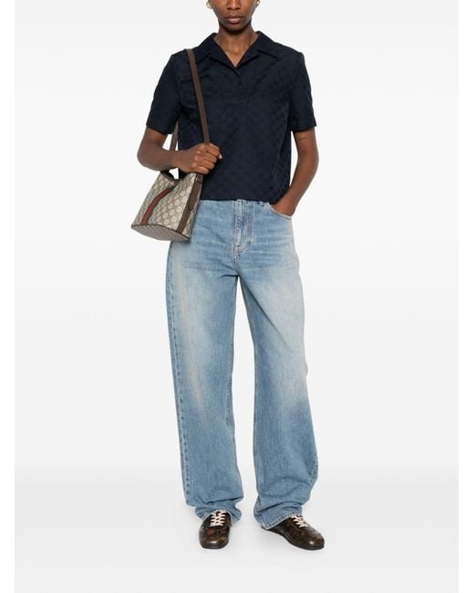 Gucci Blue Denim Cotton Jeans
