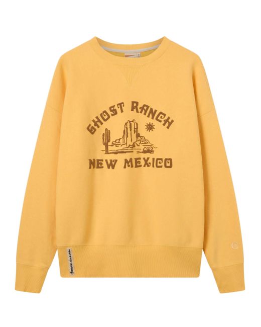Champion Yellow Ghost Ranch Crewneck Sweatshirt for men