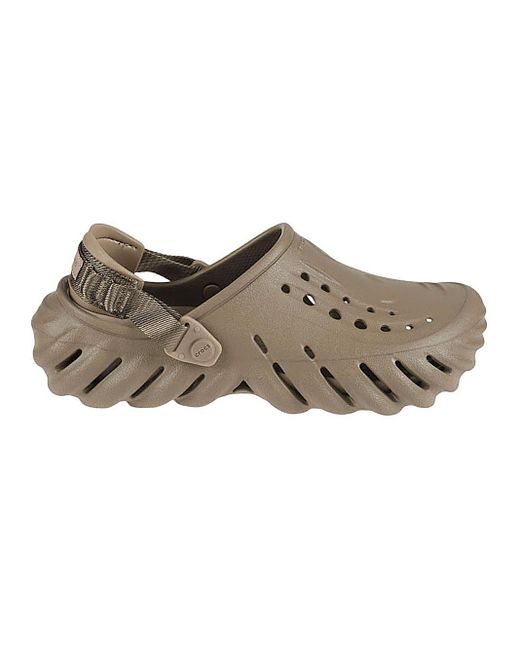 CROCSTM Brown Echo Clog Sandals for men