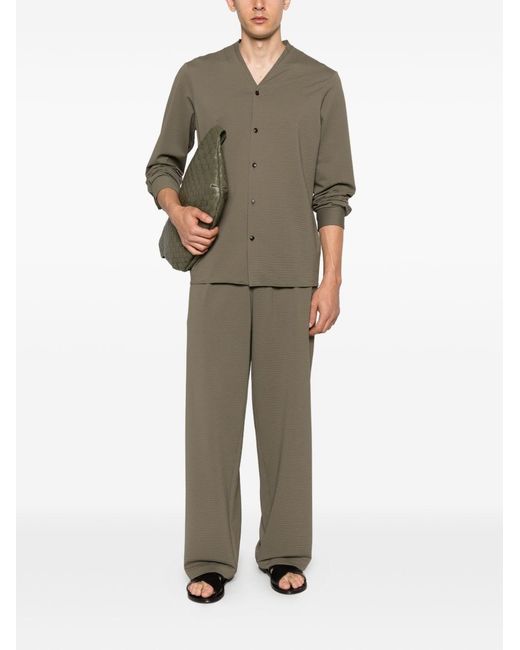 Emporio Armani Natural V-Necked Shirt for men
