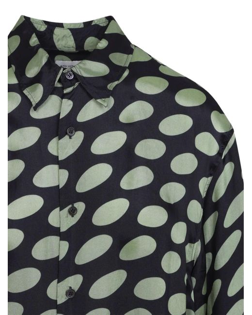 Dries Van Noten Black Caper Shirt for men