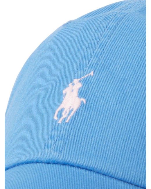 Polo Ralph Lauren Blue Polo Pony Cotton Cap for men