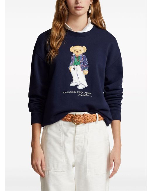 Polo Ralph Lauren Blue Polo Bear Sweatshirt