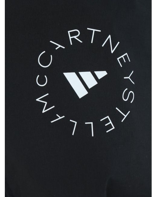 Adidas By Stella McCartney Black Recycled Nylon Gym Sack
