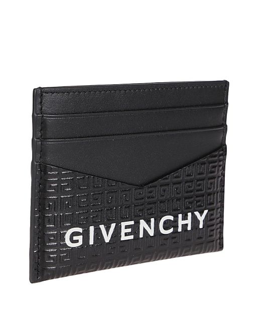 Givenchy Leather Card Holder in Black for Men Lyst