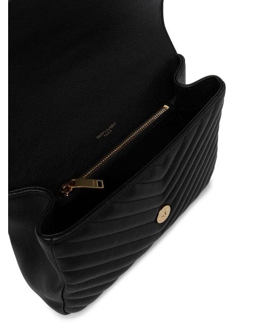 Borsa College Medium di Saint Laurent in Black