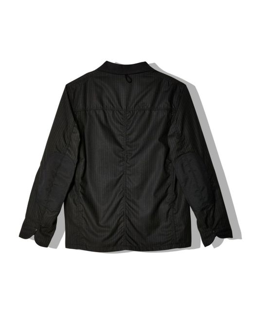Junya Watanabe Black Striped Button-up Jacket for men