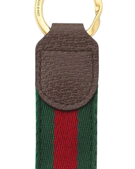 Gucci Brown Ophidia Keyring